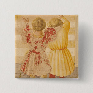The Presentation of Mary in the Temple, 1433-34 15 Cm Square Badge
