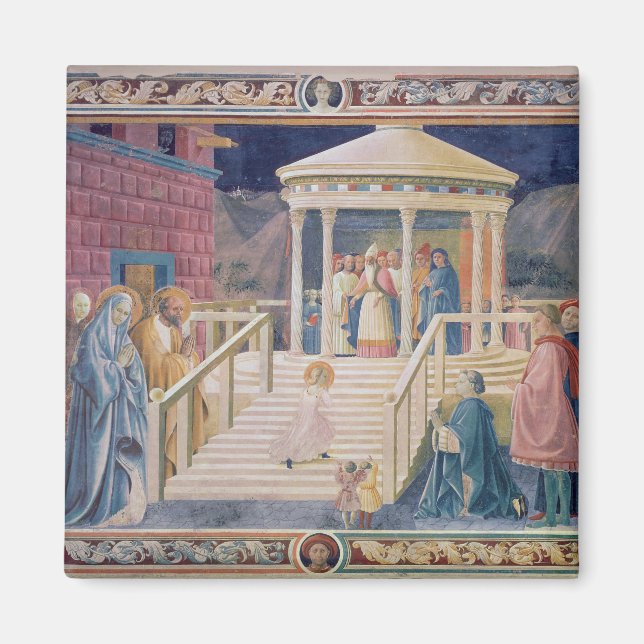 The Presentation of the Blessed Virgin Mary Magnet (Front)