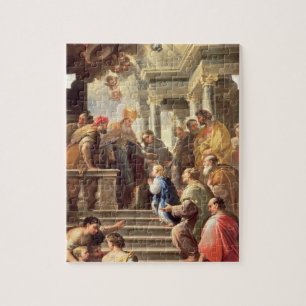 The Presentation of the Virgin at the Temple (oil Jigsaw Puzzle