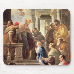 The Presentation of the Virgin at the Temple (oil Mouse Pad