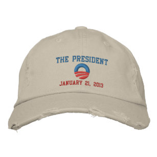 The President 1/21/13 Inauguration Day Embroidered Hat