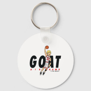 The Presidential Sketll Donald Trump Design Key Ring