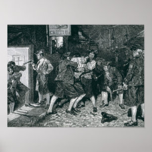 The Press Gang in New York Poster