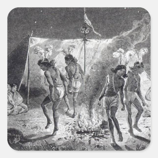 The 'Pretty House' and Dance Square Sticker (Front)