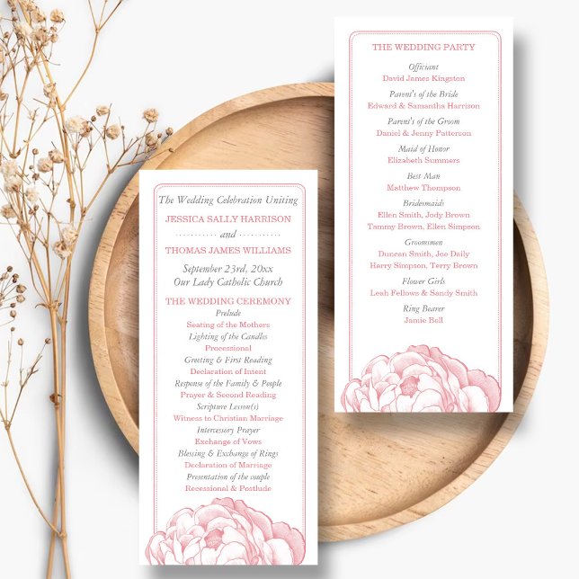 The Pretty Peony Floral Wedding Collection Program (Creator Uploaded)