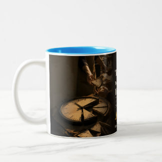 The Price of Your Life Book Quote Two-Tone Coffee Mug