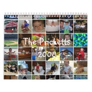 The Pricketts 2008 Calendar