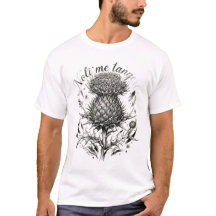 The Prickly Beauty – Botanical Thistle Ink Art