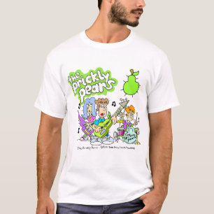 the Prickly Pears Cartoon Pop Rock Band T-Shirt