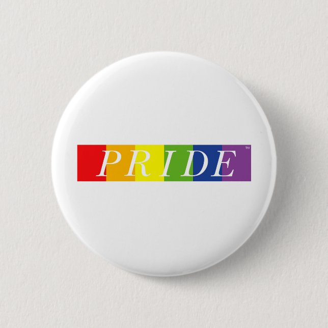 The Pride Line 6 Cm Round Badge (Front)