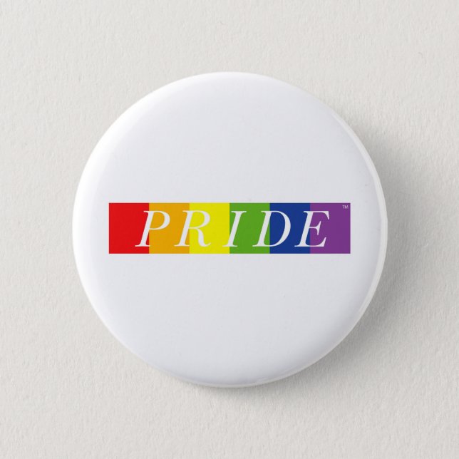 The Pride Line 6 Cm Round Badge (Front)