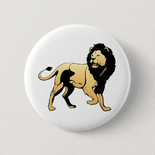 The Pride Lion 6 Cm Round Badge