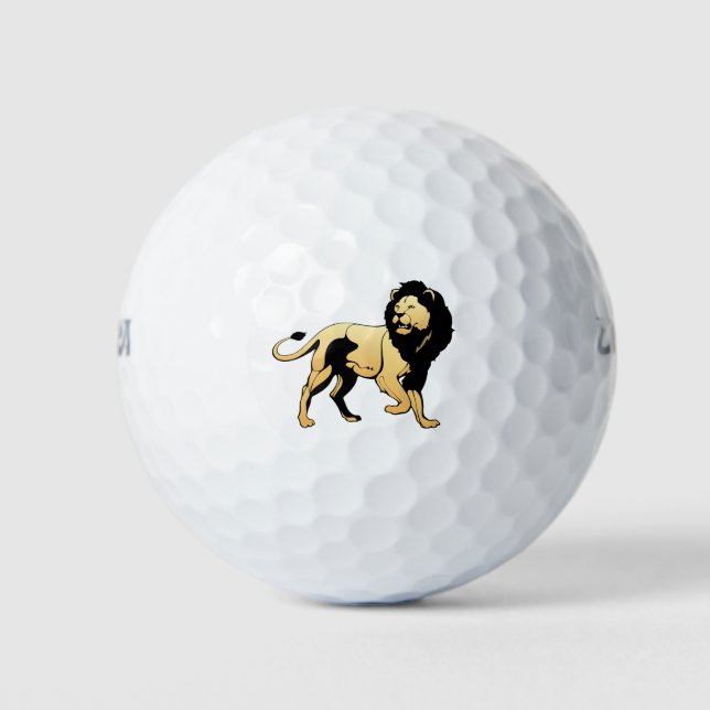The Pride Lion Golf Balls (Front)