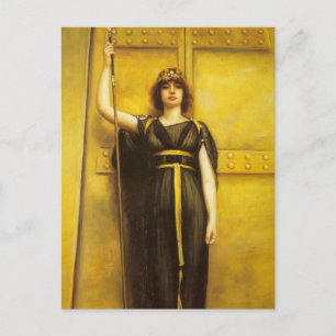 The Priestess Fine Art Postcard