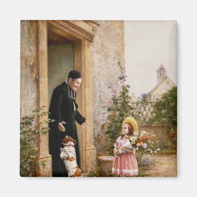 The Priest's Birthday Magnet (Front)