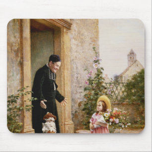 The Priest's Birthday Mouse Pad