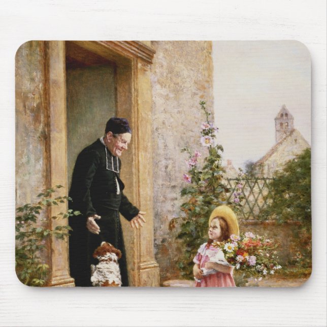 The Priest's Birthday Mouse Pad (Front)