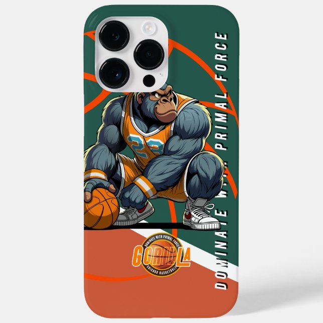 The Primal force of Basketball |  Case-Mate iPhone Case (Back)