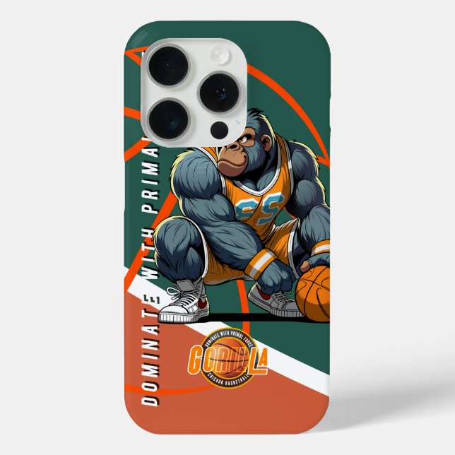 The Primal force of Basketball |  Case-Mate iPhone Case (Back)