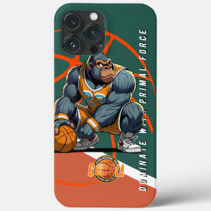 The Primal force of Basketball iPhone 13 Pro Max Case