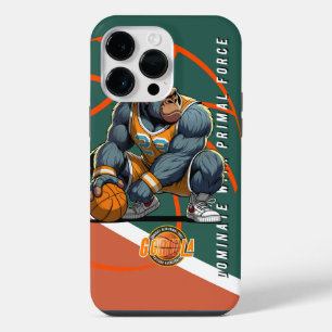 The Primal force of Basketball iPhone 14 Pro Max Case