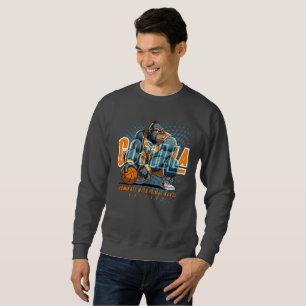 The Primal force of Basketball   Men Sweatshirt