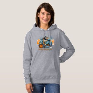 The Primal force of Basketball Women Hoodie