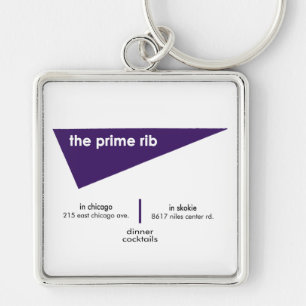 The Prime Rib Restaurants, Chicago, Skokie, IL Key Ring