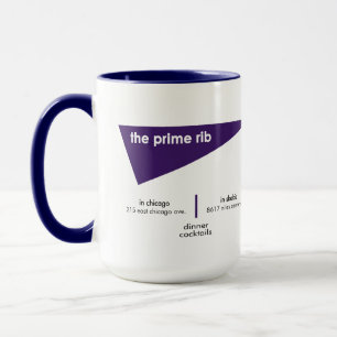 The Prime Rib Restaurants, Chicago, Skokie, IL Mug