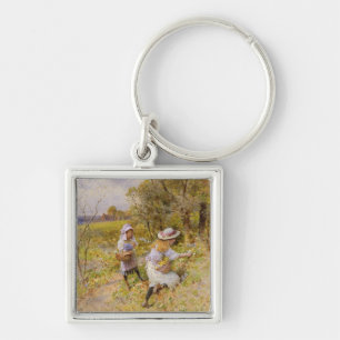 The Primrose Gatherers Key Ring