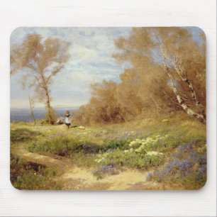 The Primrose Gatherers Mouse Pad