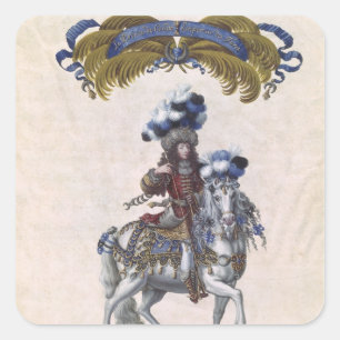 The Prince of Conde Square Sticker
