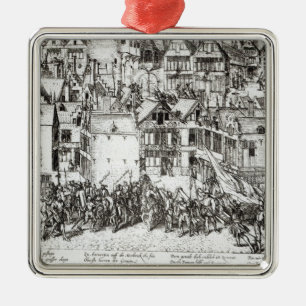 The Prince of Orange Metal Tree Decoration