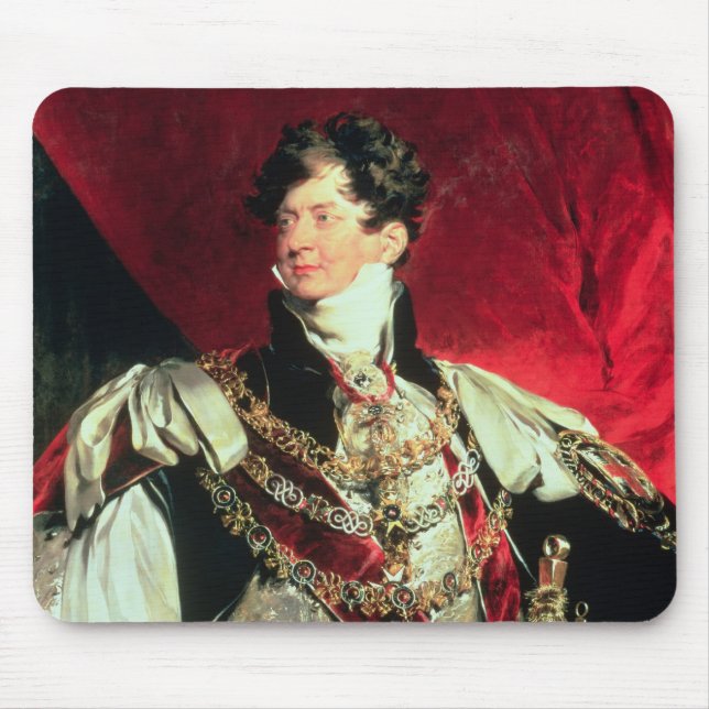 The Prince Regent, later George IV 2 Mouse Pad (Front)