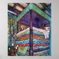 The Princess and the Pea by Edmund Dulac