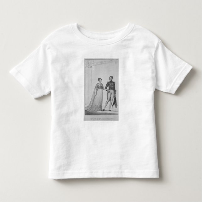 The Princess Charlotte of Wales and Prince Toddler T-Shirt (Front)