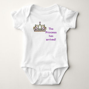 The Princess Has Arrived Baby Bodysuit
