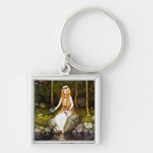 The Princess in the Forest Key Ring
