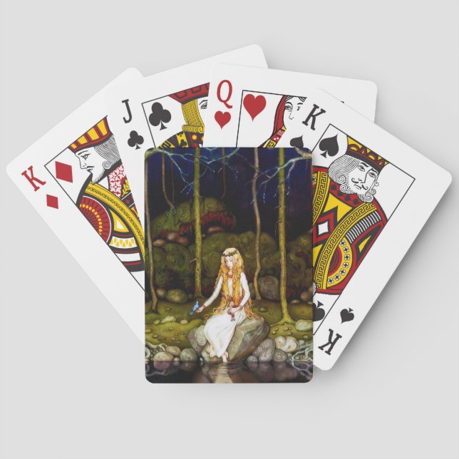 The Princess in the Forest Playing Cards (Back)