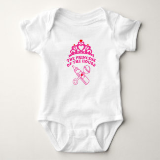 The princess of the house baby bodysuit