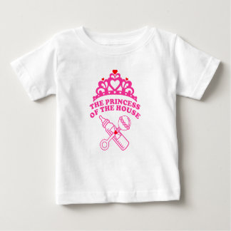 The princess of the house baby T-Shirt
