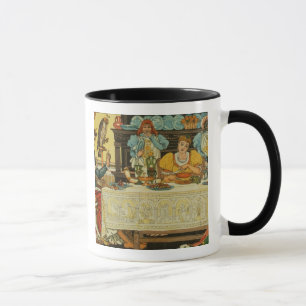 The Princess Shares her Dinner with the Frog, from Mug
