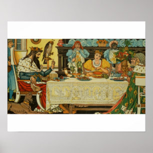 The Princess Shares her Dinner with the Frog, from Poster