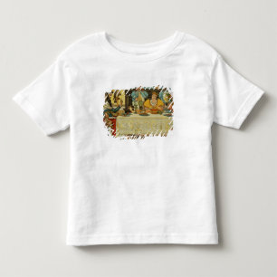 The Princess Shares her Dinner with the Frog, from Toddler T-Shirt