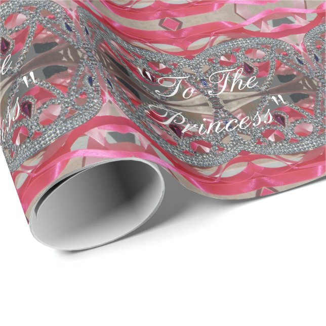 "The Princess" Wrapping Paper (Roll Corner)