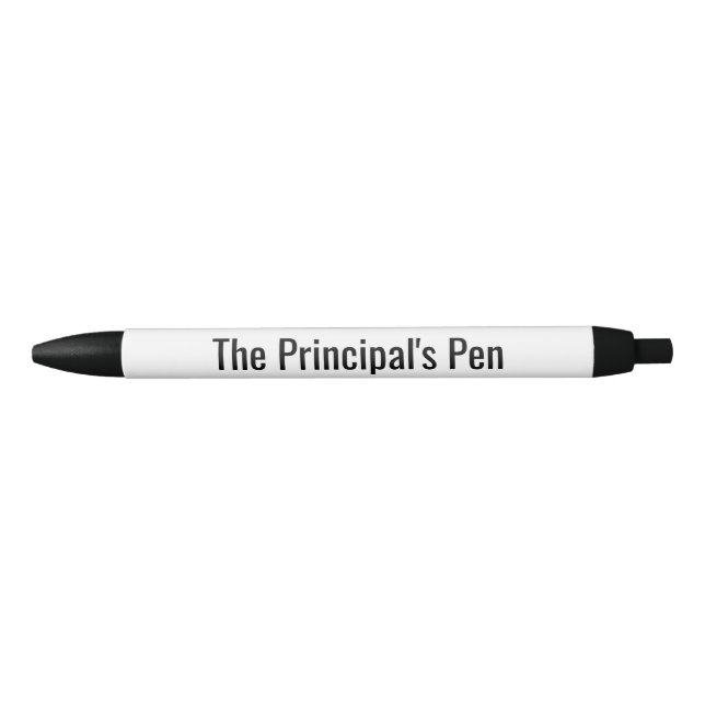The Principal's Pen - Funny Principal Gift (Front)