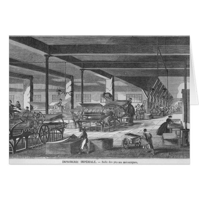 The printing presses room (Front Horizontal)