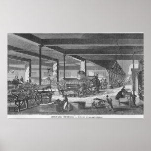 The printing presses room poster