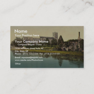 The Priory Church, Christchurch, England classic P Business Card