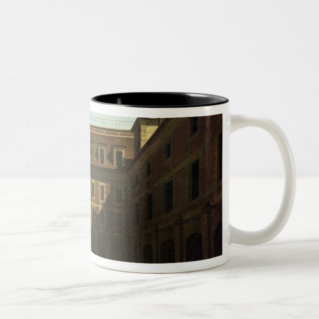 The Prison des Madelonnettes Two-Tone Coffee Mug (Right)
